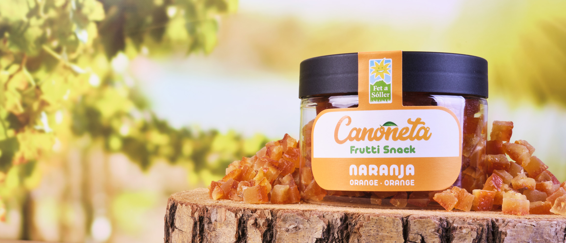 Canoneta® Frutti Snack Naranja