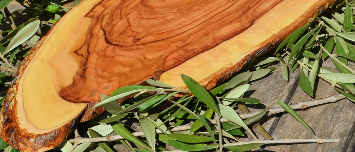 Planche à découper en bois d\\'olivier