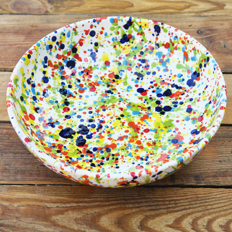 Ceramic bowl from Mallorca 27cm