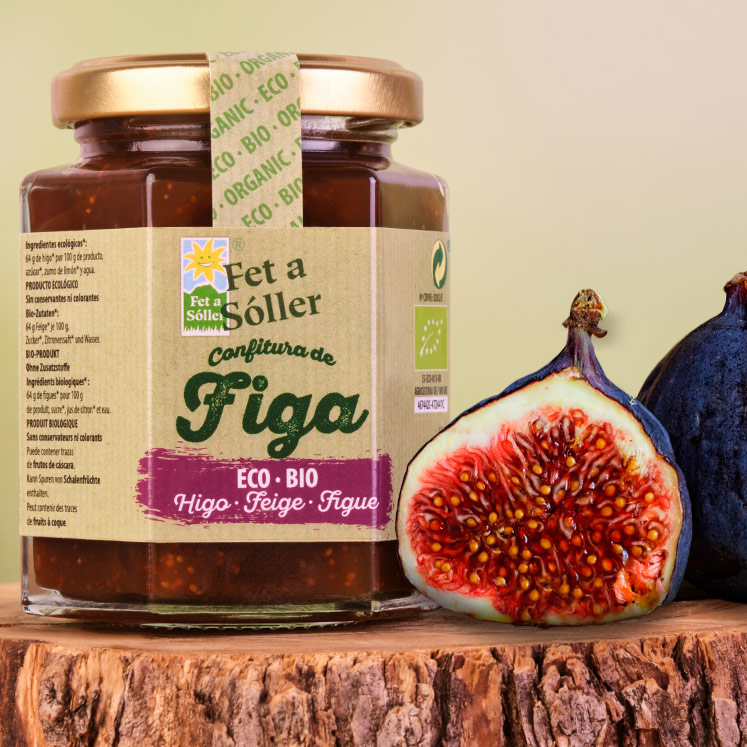 Organic fig jam Fet a Sóller