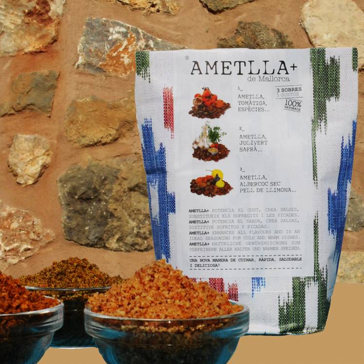 3 x Ametlla+ de Mallorca mélanges d'épices aux amandes