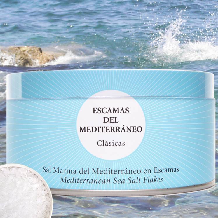 Flor de Sal Mediterranean sea salt flakes