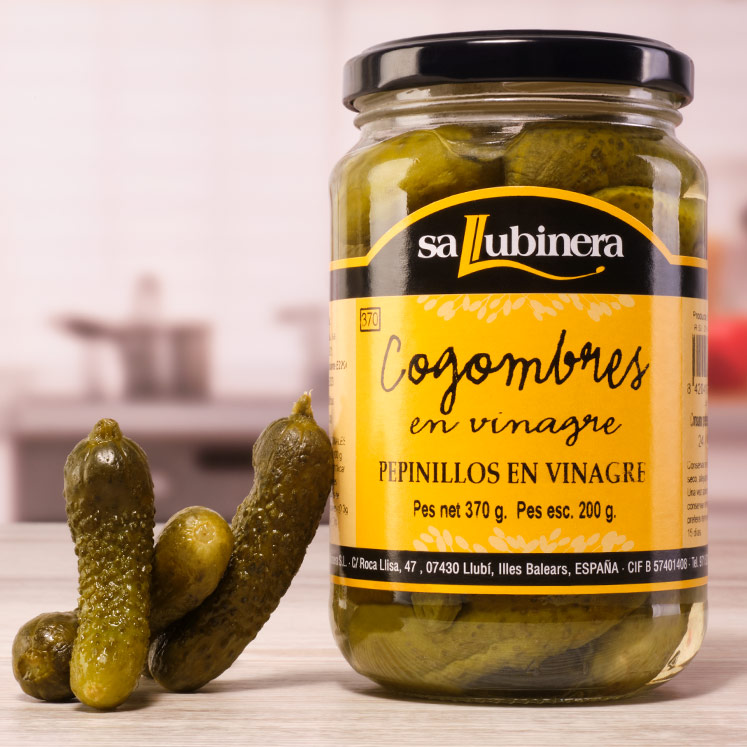 Sa Llubinera pickled gherkins