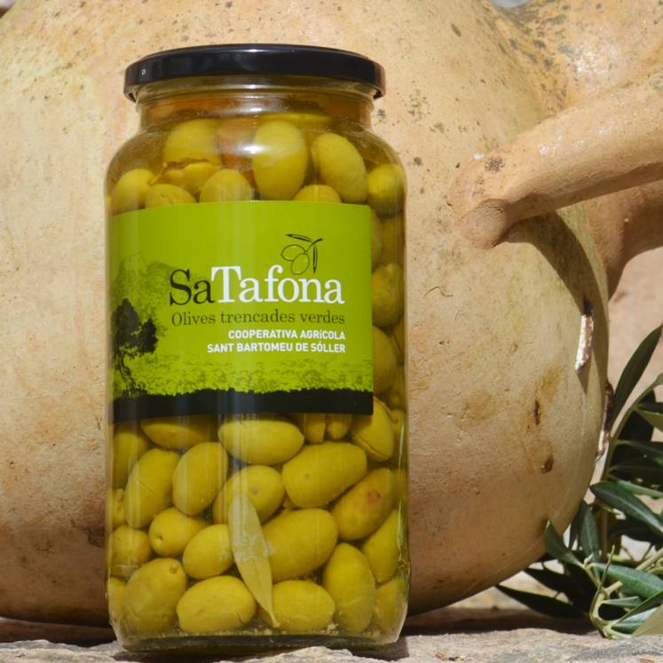 Sa Tafona Green Olives Trencada 550g