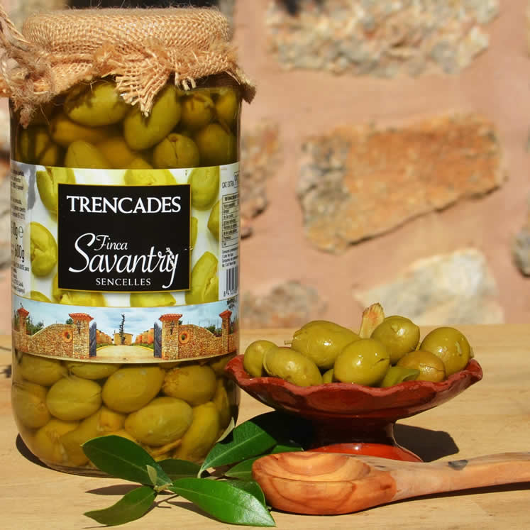 Savantry Olives trencadas 600g