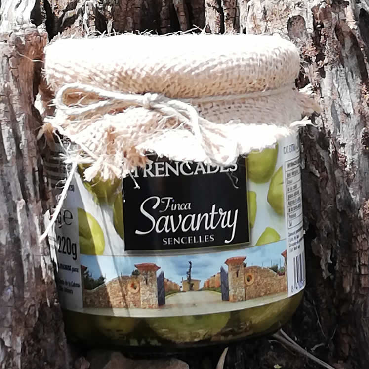 Savantry Olives cassées en saumure épicée