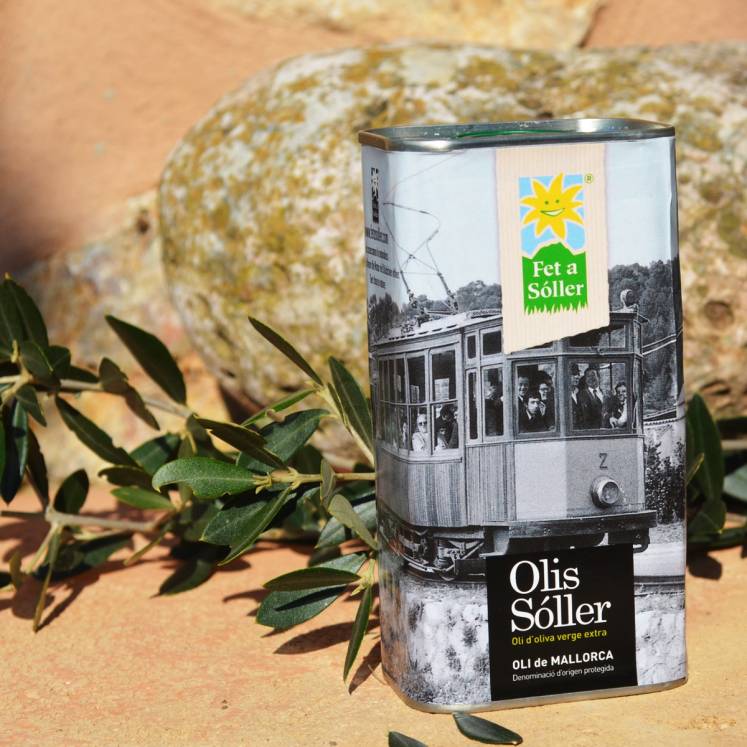 6 x Olis Sóller extra virgin olive oil D.O. Tren Sóller