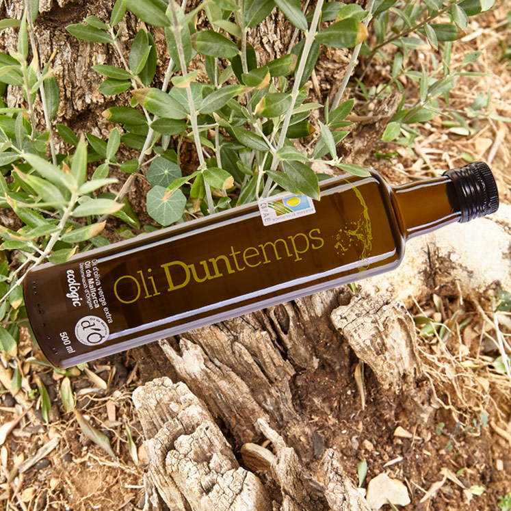 6 x Oli Duntemps Organic extra virgin olive oil D.O.