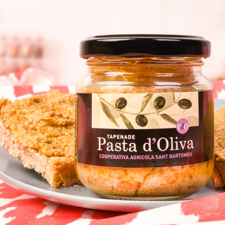 Pasta d'Oliva Olivencreme mit Kapern und Sardellen