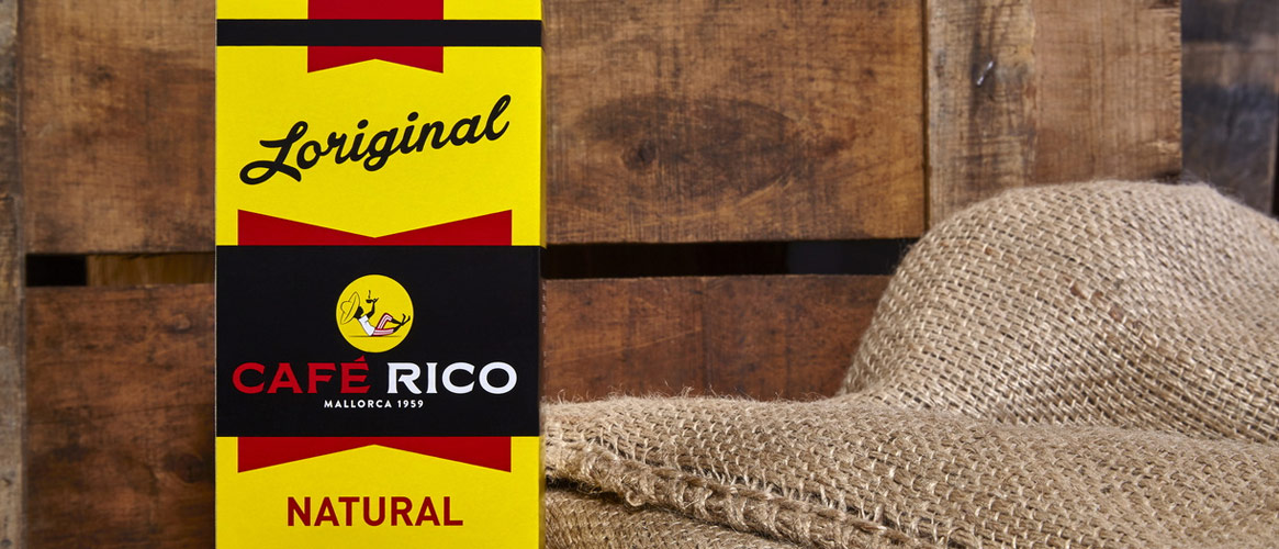 Café Rico molido natural