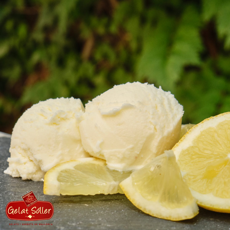 Gelat Sóller Sorbete de limón vegano 400 ml