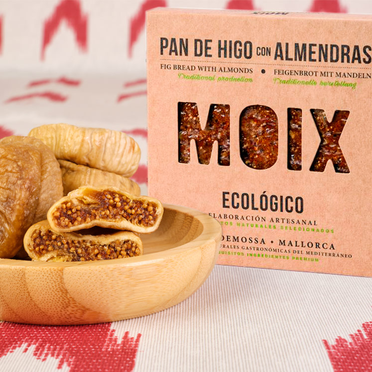 Moix Organic fig bread with almonds