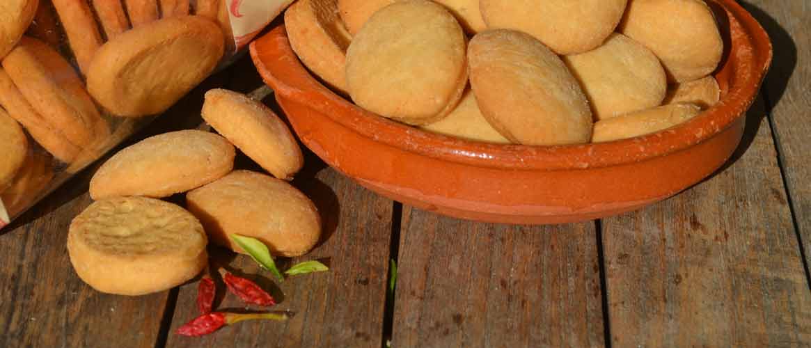 Gori de Muro Pikante Kekse mit Olivenöl und Paprika