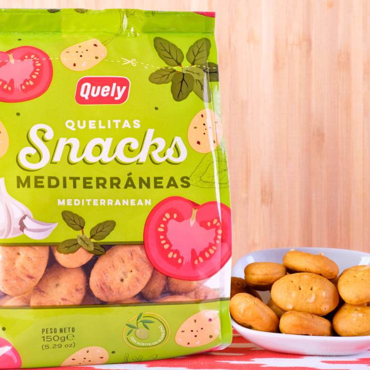 Quelitas Snacks Kekse mit mediterraner Würze
