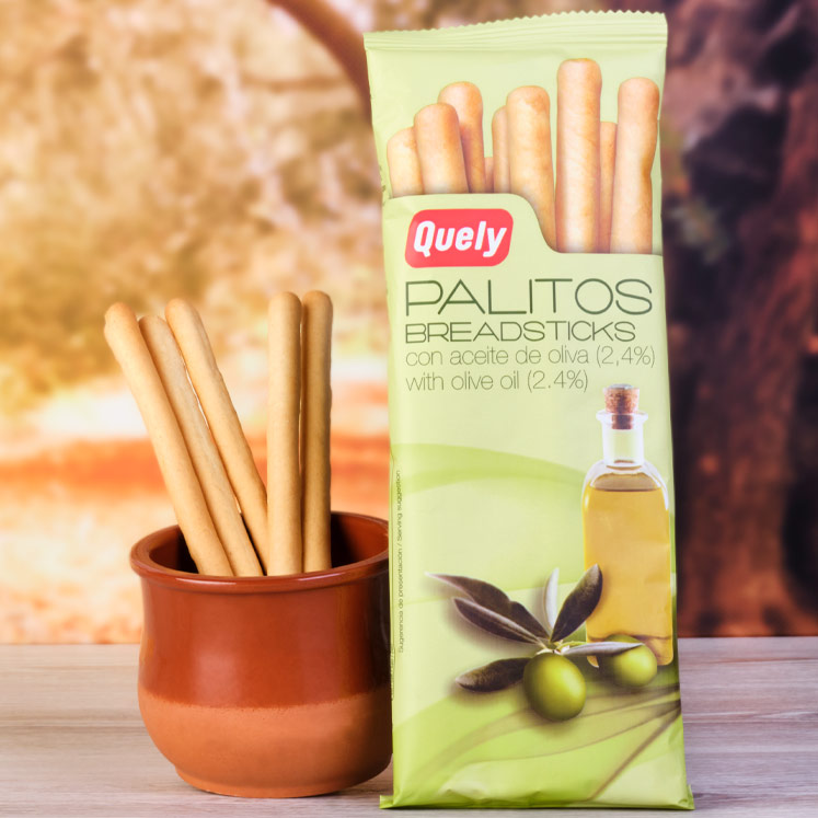Quely Palitos Brotsticks mit Olivenöl