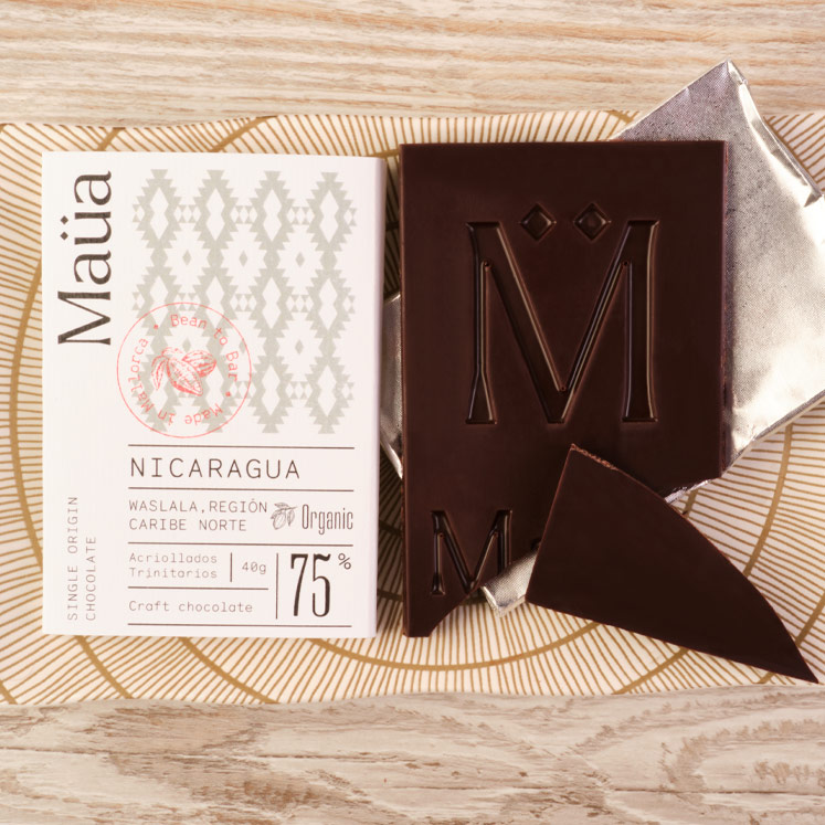 Maüa Organic dark chocolate