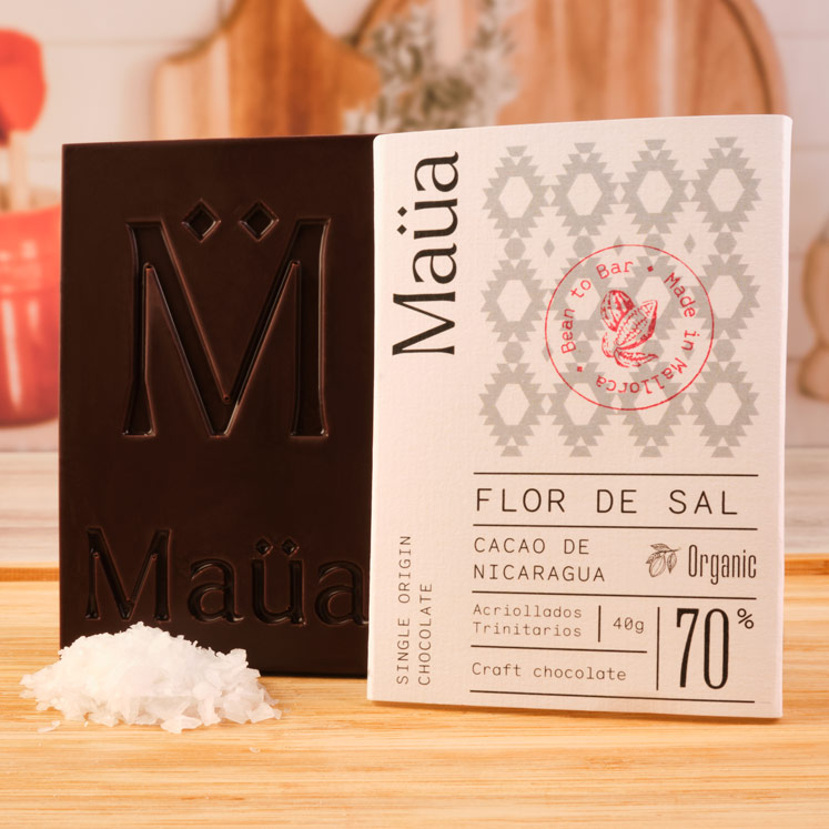 Maüa Bio Schokolade mit Es Trenc Salz