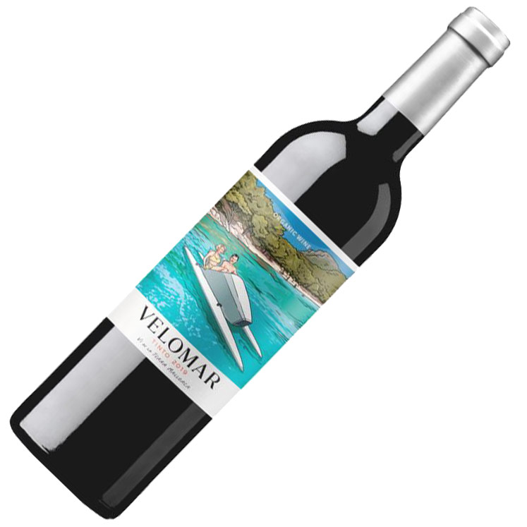 Can Axartell Velomar organic red wine