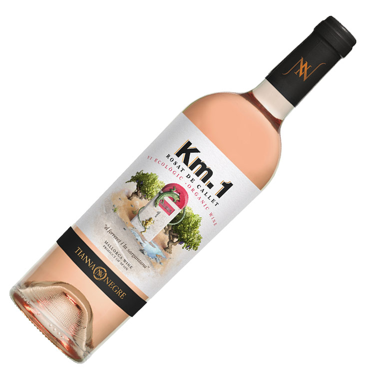 Tianna Negre KM1 vin rosé bio