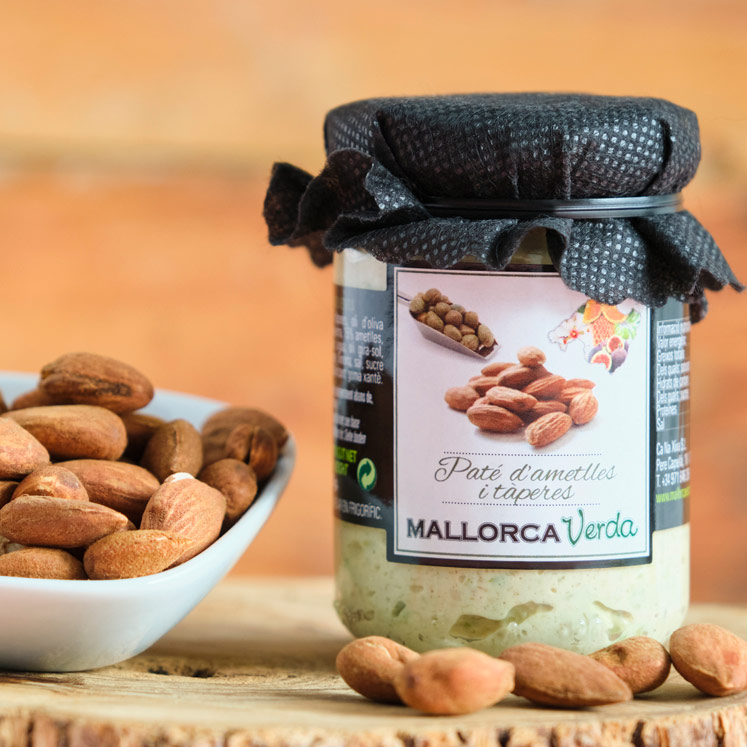 Mallorca Verda Almond spread with capers