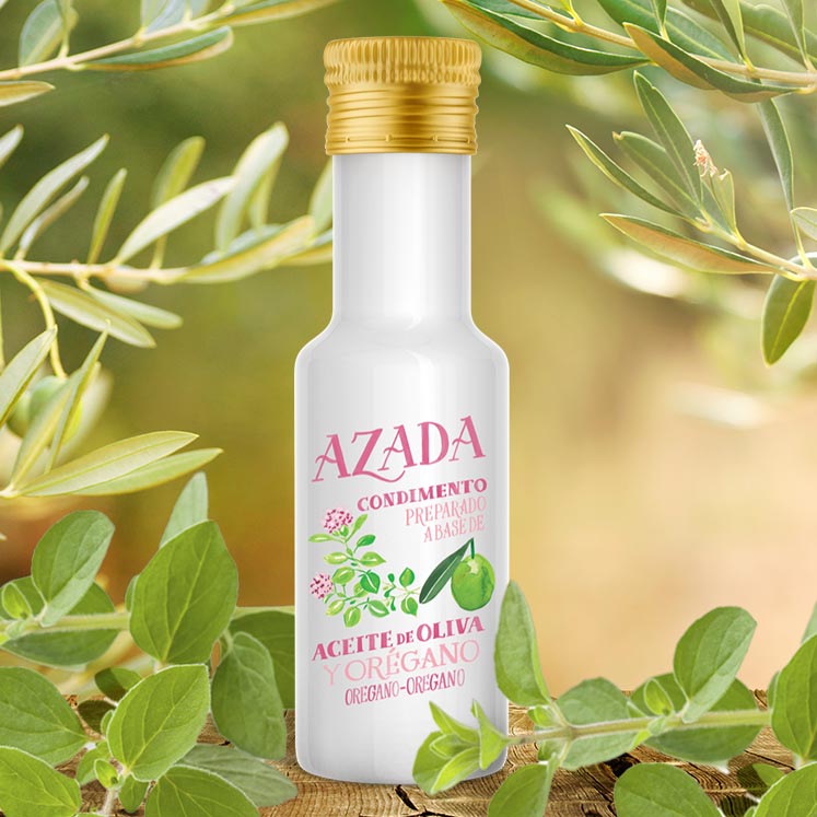 Azada Huile d'olive et origan biologique