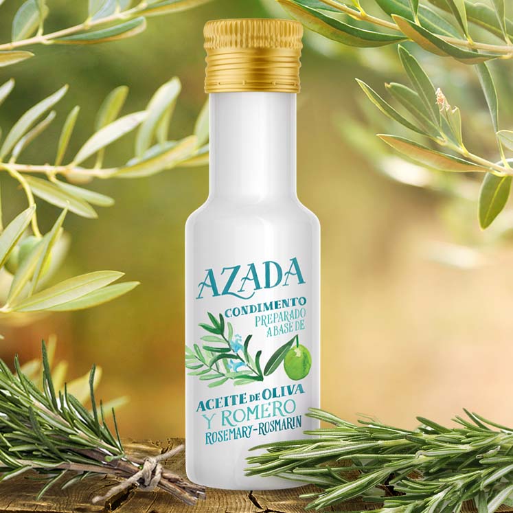 Azada Bio Olivenöl mit Rosmarin 100ml